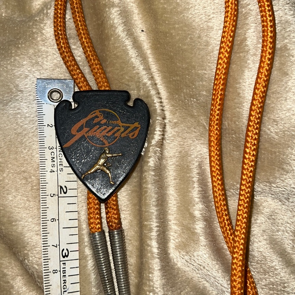 Vintage ‘60’s Arrow Pennant San Francisco giants baseball bolo tie